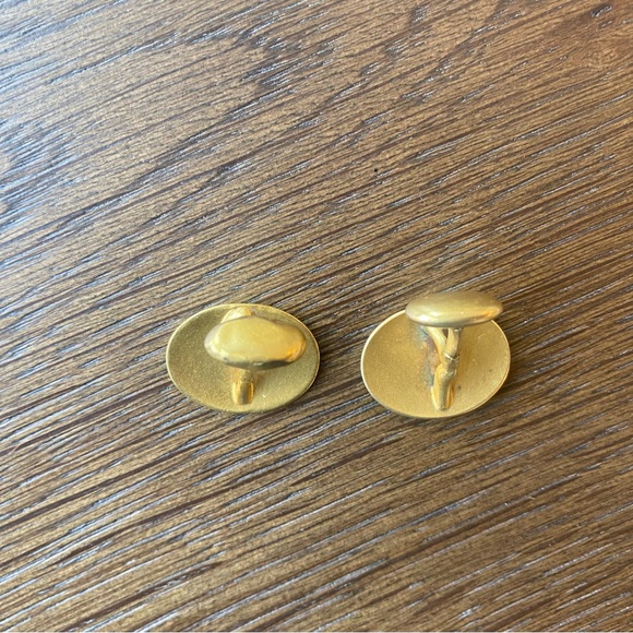 Vintage Gold Tone Elk Lodge Cufflinks - Picture 3 of 3